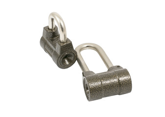 Two padlocks