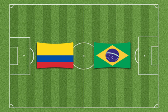 Kolumbien vs. Brasilien