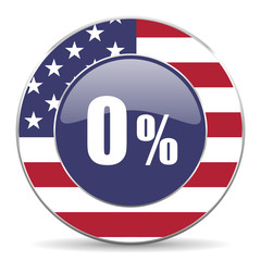 0 percent american icon