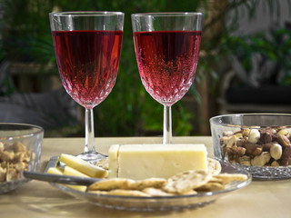 Wine and Snacks for Two