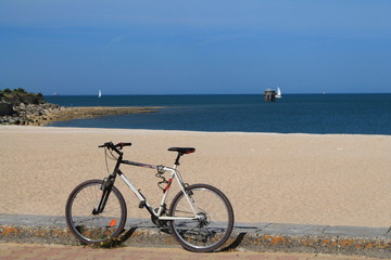 Obraz premium Plage de la Rochelle, France