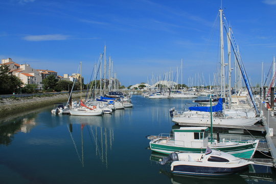 Port de plaisance de La Rochelle, France