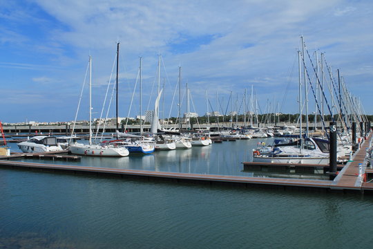 Port de plaisance de La Rochelle, France
