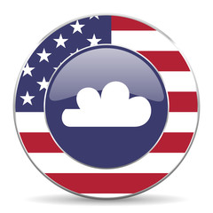 cloud american icon