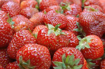 Fresh strawberries