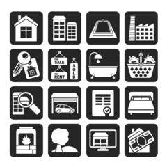 Silhouette Real Estate objects and Icons