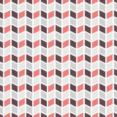 Geometric pattern (tiling). Vector seamless abstract vintage
