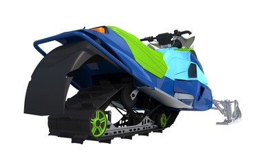 Snowmobile Illustration