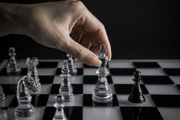 Chess is played
