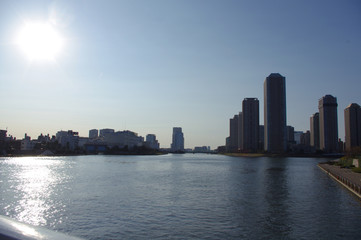 Fototapeta premium 夕暮れと海