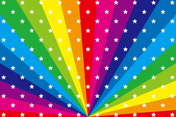 #Background #wallpaper #Vector #Illustration #design #free #free_size #charge_free #colorful #color rainbow,show business,entertainment,party 背景素材壁紙（虹, 虹色, 七色, レインボー, 放射状, 渦）