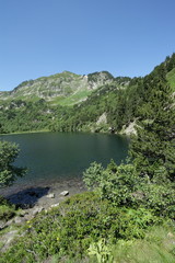 Obraz na płótnie Canvas Lac de balbonne,Ariège