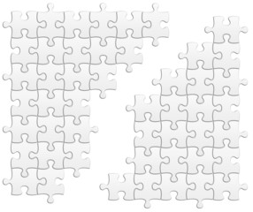 puzzle blanc