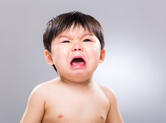 Asian baby cry