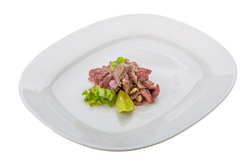 Beef carpaccio