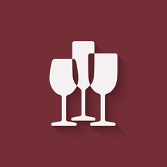 wine menu design element
