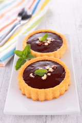 chocolate tart