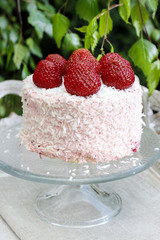 Strawberry cake