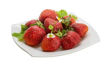 Ripe strawberry