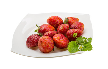 Ripe strawberry