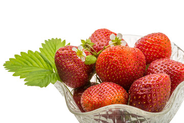 Ripe strawberry