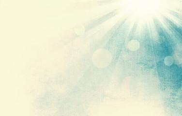 Sun with rays illustration