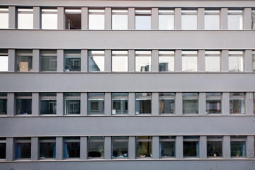 office building facade