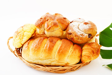 パンの盛り合わせ