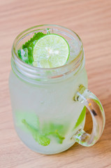 Mint lime soda