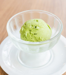 Ice cream green tea