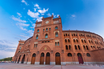 Fototapeta premium Bullring in Madrid, Las Ventas, Spain.
