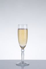 Glass of champagne