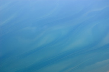 Currents and sediment in the English Channel.