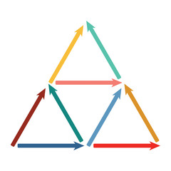 Communication concept - flow template