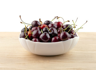 cherry in a dish