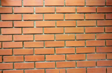 Textured of brown brick wall.