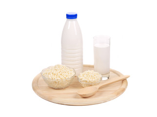 Delicious dairy products.