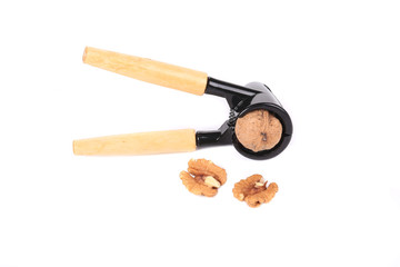 Nutcracker and walnuts.