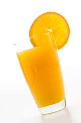 Orange juice glass
