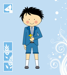 Boy First Communion