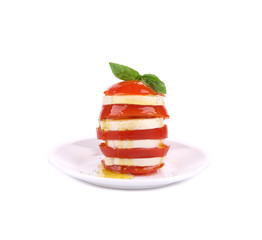 Caprese salad.