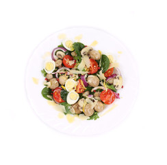 Mushroom salad.