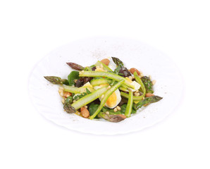 Asparagus salad.
