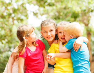 Fototapeta premium Children In park