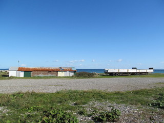 Obraz premium 過疎地の海岸