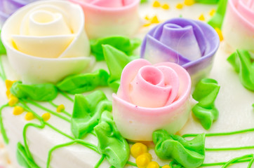 Flower cakes