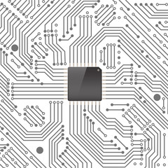 High tech electronic circuit board