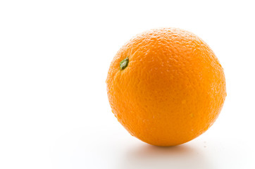 Orange isolated on white