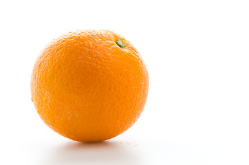 Orange isolated on white