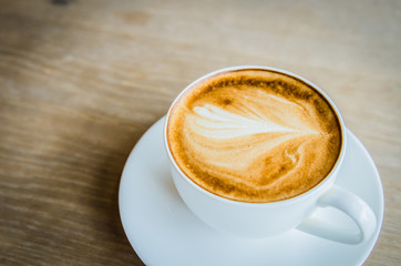 Latte coffee